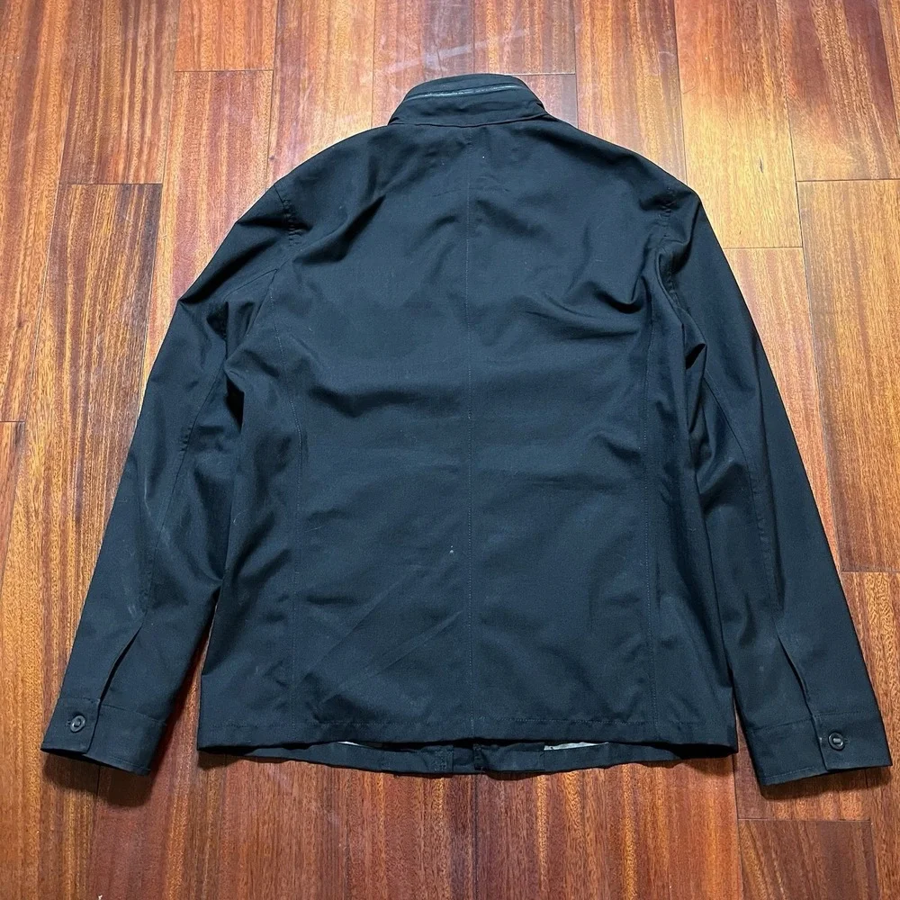 John Varvatos Field Jacket Mens 48 Wool Blend Lined Military Pockets Preppy READ